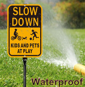 Lxysign weatherproof outdoor signs resist rain and sun