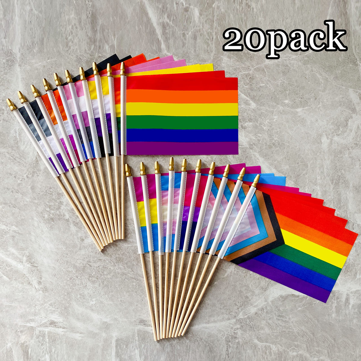 LyButty bisexual flag fluttering, ideal for pride gatherings