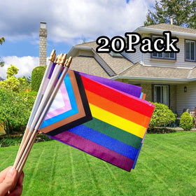 LyButty sunset lesbian flag on display for celebrations