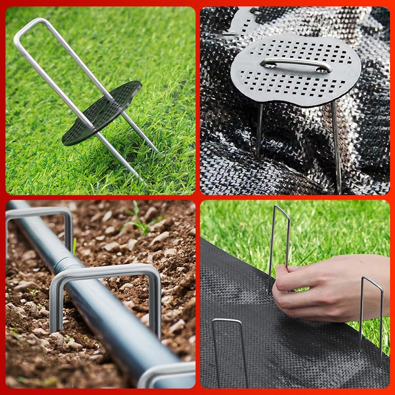 Eight-inch Lycss stake design enables easy insertion by hand or hammer.