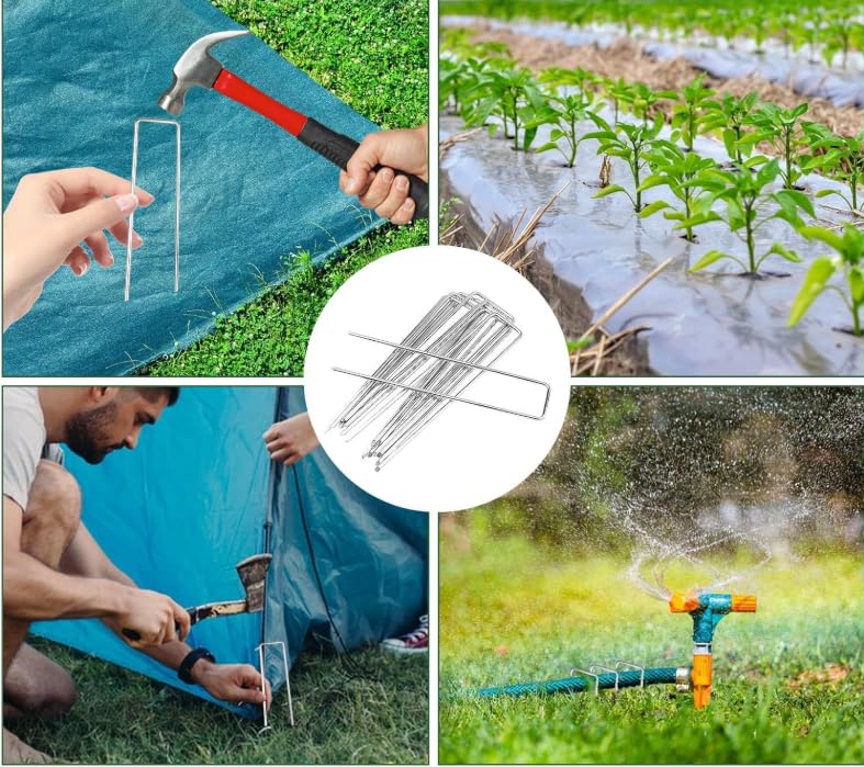 Versatile Lycss garden stakes for lawns, fences, and outdoor setups.