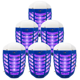 Lycxbfjia bug zapper with LED light attracts pests for fast physical elimination.