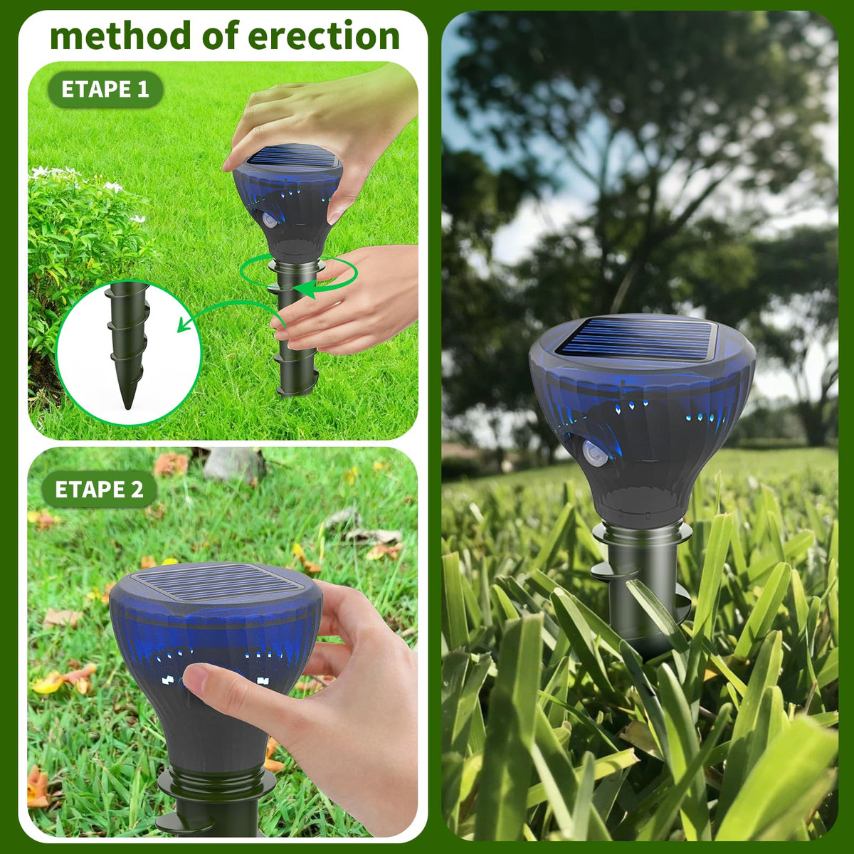 Lycxbfjia per-stake coverage up to 7000 sq ft demonstrates broad protection