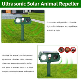 Lycxbfjia ground stake mounting for easy yard installation.
