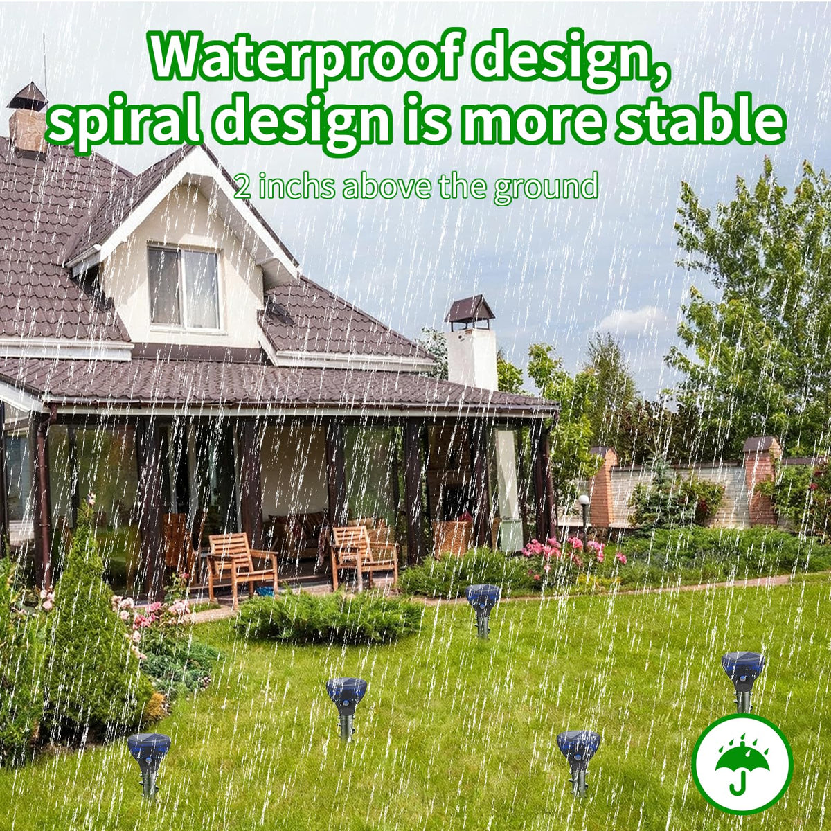 Lycxbfjia pet-safe snake repellent visual shows non-toxic barrier for yards