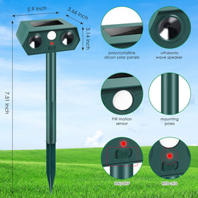 Lycxbfjia stealth sonic deterrence operates without bright lights