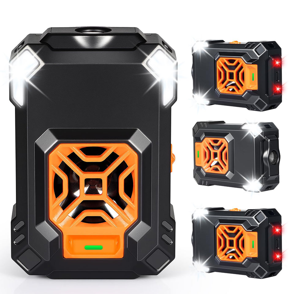 Lycxbfjia under-hood rodent repellent ultrasonic protects engine bays from rodents.
