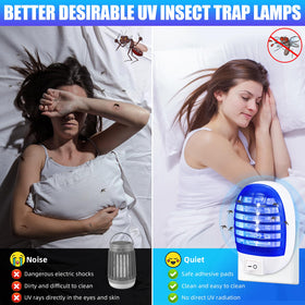 Lycxbfjia UV light lure attracts flying insects