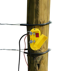 Lydite Fence cut-off switch yellow plastic for quick gate control and visibility