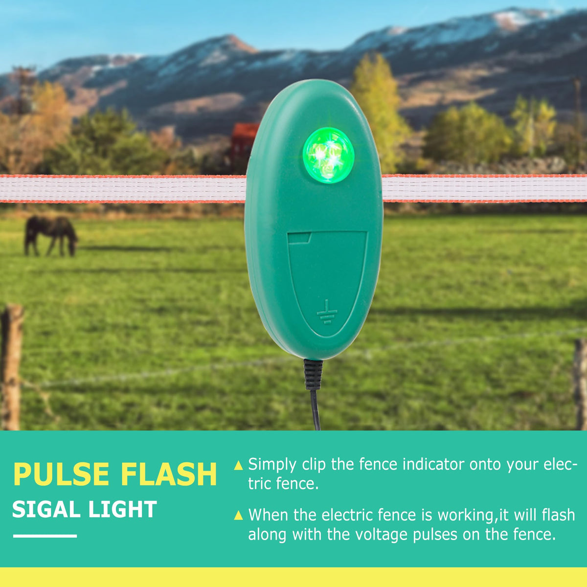 Ergonomic oval shell design of the Lydite Fence tester for comfortable handling.