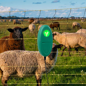 LEDs visible at night up to 100 meters for Lydite Fence testing.