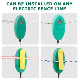 Three LEDs provide clear pulse signals from the Lydite Fence tester.