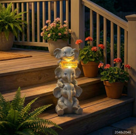 Lyeasw polystone statue withstands outdoor display with durable finish