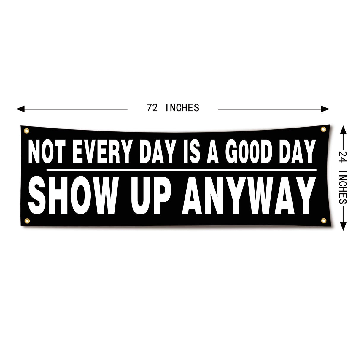 Lyeedoom banner durable fabric for long-lasting gym or dorm decor.
