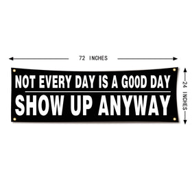 Lyeedoom banner durable fabric for long-lasting gym or dorm decor.