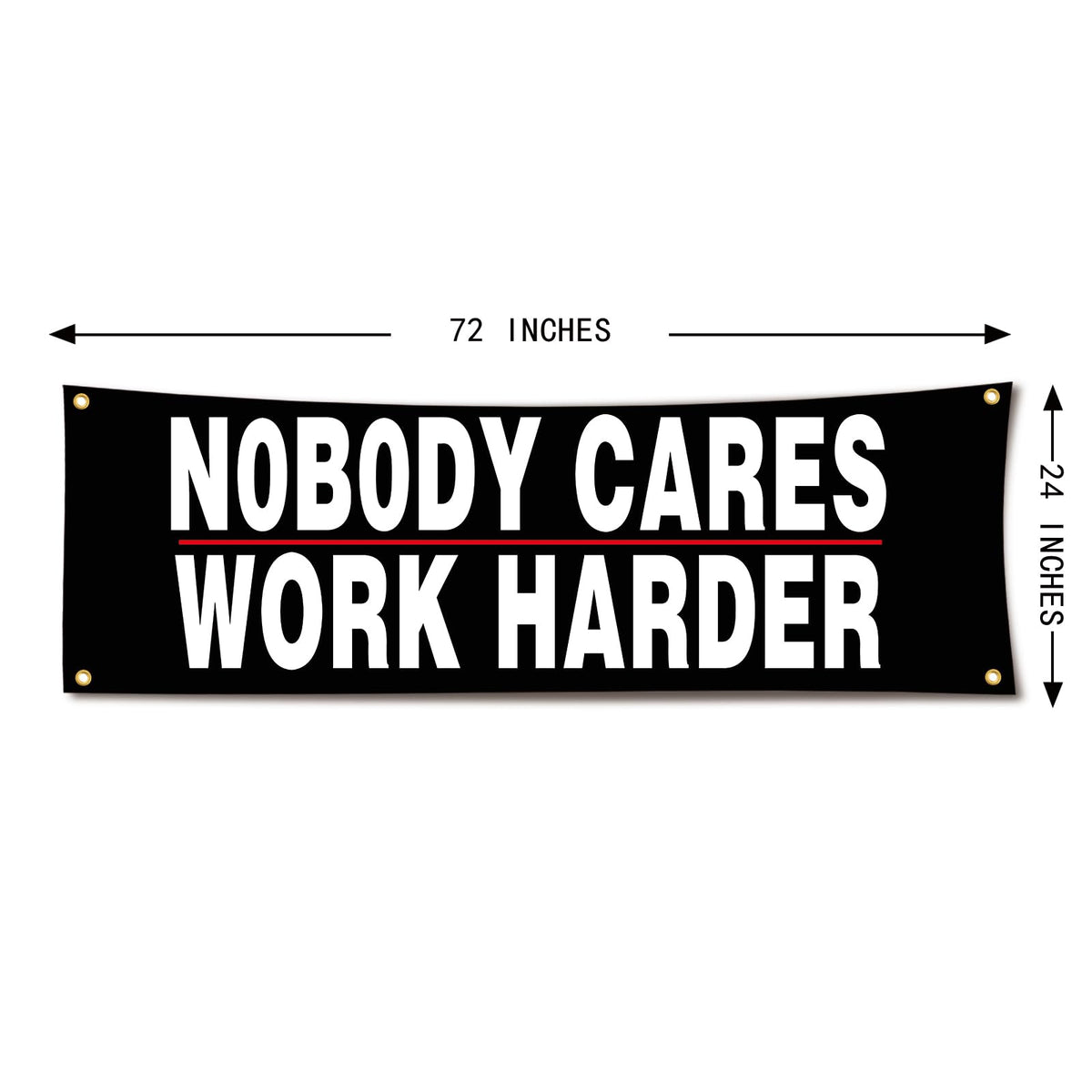 Lyeedoom motivational gym flag wall art for energized workouts