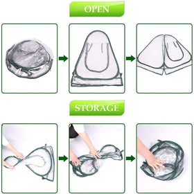 Lyellfe versatile backyard tent suits plant shelter and small animal use.