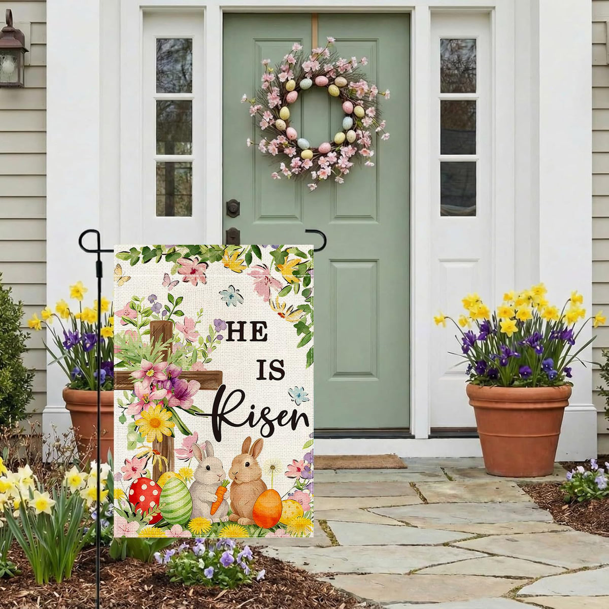 Lyjydnfc Easy outdoor décor for yard, porch, or garden