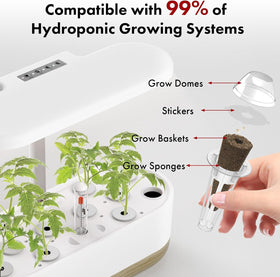LYKOCLEAN compatibility with AeroGarden and similar systems
