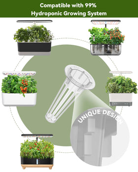 LYKOCLEAN grow basket designed to fit compatible hydroponic systems