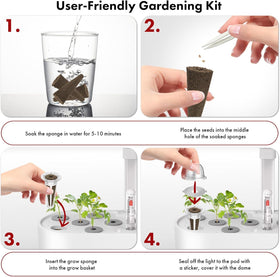 Premium reusable hydroponic components from LYKOCLEAN