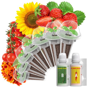 LYKOCLEAN seed pod kit for AeroGarden; easy setup for beginners.