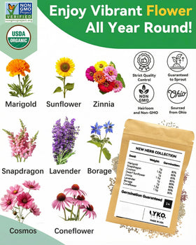 LYKOCLEAN Seed Pod Kit demonstrates compatibility with idoo and ahopegarden systems for versatile setups.