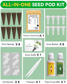 LYKOCLEAN US-sourced heirloom seeds for non-GMO open-pollination and reliable germination.
