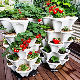 Lykvrii versatile planters support herbs, flowers, and compact vegetables.