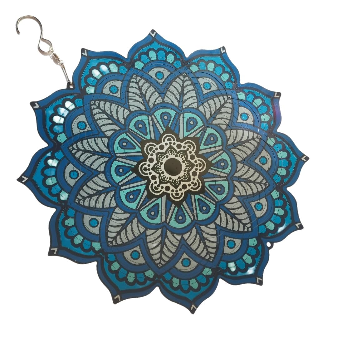 Lylence 10-inch wind spinner fits patios, balconies, and garden corners.