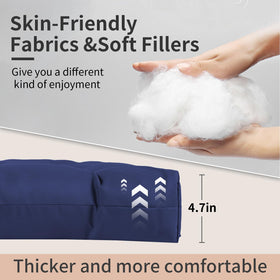 LYLNBYWK Adirondack cushion fabric detail reveals fade-resistant material.