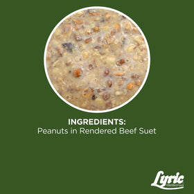 Easy-open film seal on Lyric Suet Cake for tidy filling.