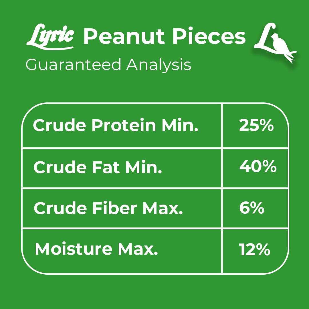 Lyric Peanut Pieces outdoor feeder setup ready for year-round feeding.