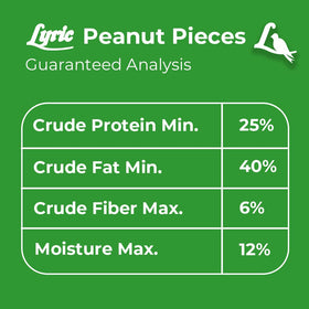Lyric Peanut Pieces outdoor feeder setup ready for year-round feeding.