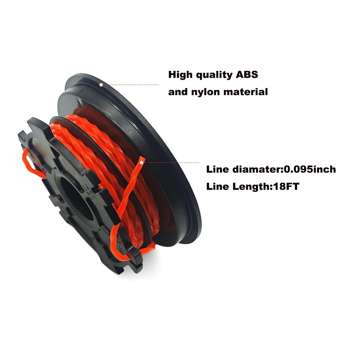 Lyshujli trimmer spring displayed with spool for smooth tension.
