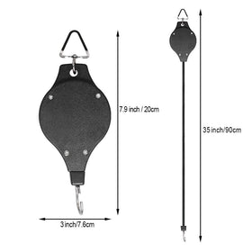 Lythor durable steel-plastic construction supports hanging items safely