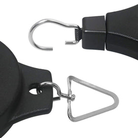 Lythor hanging basket water access with retractable hook for easy care