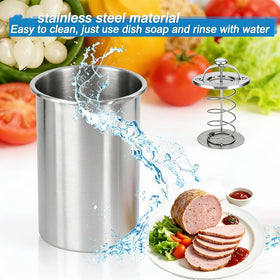 LYW dishwasher-safe stainless surface designed for easy cleaning after use.