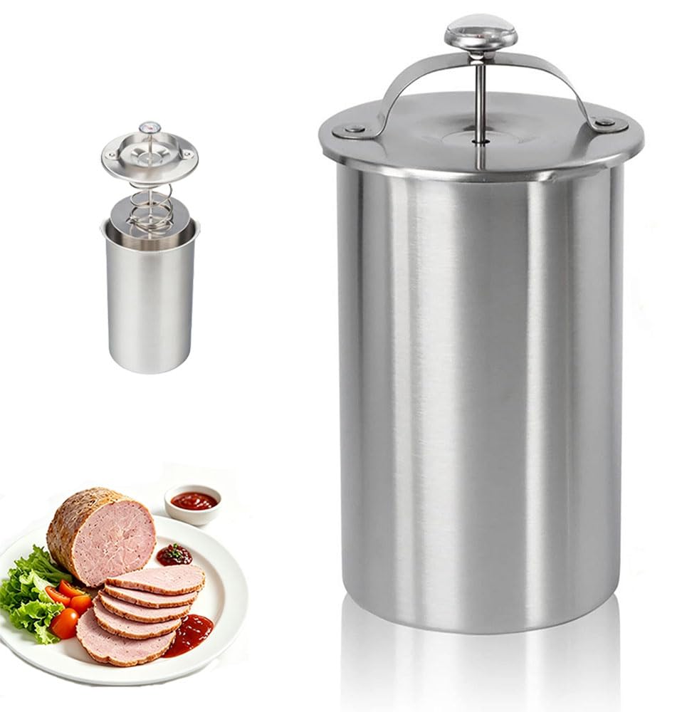 LYW stainless steel ham maker press shown for durable home use and reliability.