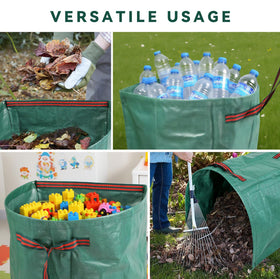 LZMYIVE 53-gallon capacity bag handles large debris in one load