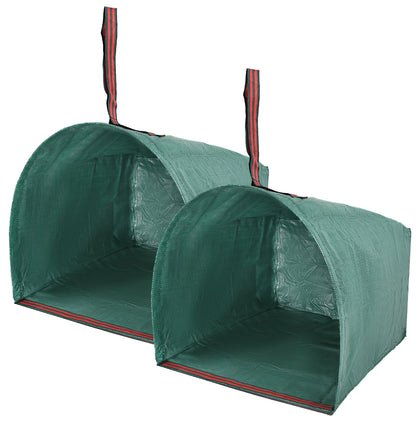 LZMYIVE dustpan-opening bag for easy yard waste collection