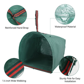 Water-resistant coating protects contents in all weather
