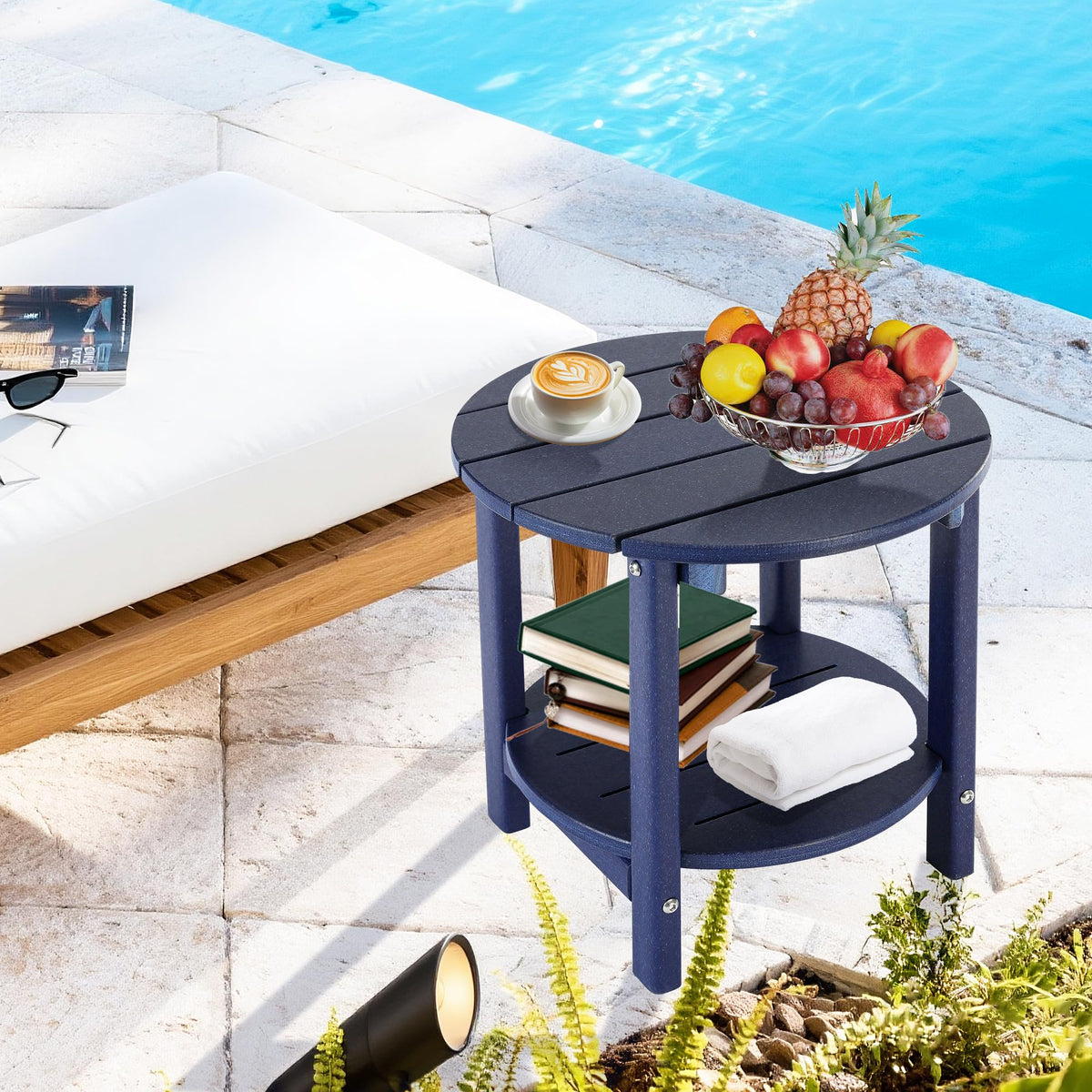 LZRS Maintenance-free table; easy cleaning with soap and water.