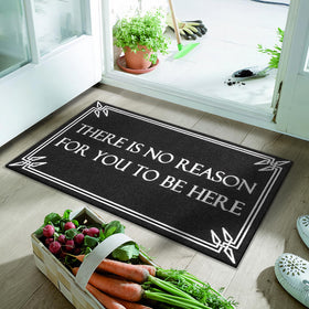 Lzuso low-profile mat glides under doors without catching.