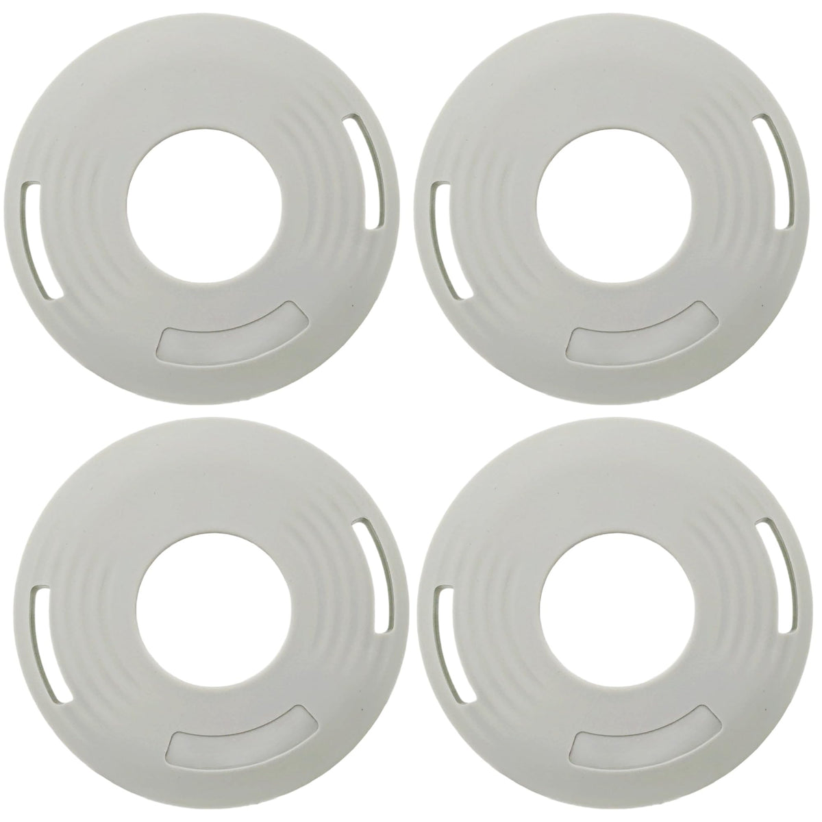 LZXQYMX trimmer head cap front view with quick snap-in compatibility.