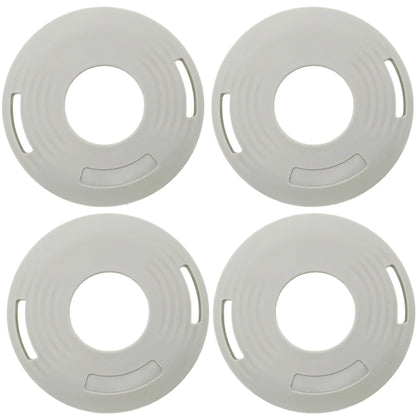 LZXQYMX trimmer head cap front view with quick snap-in compatibility.