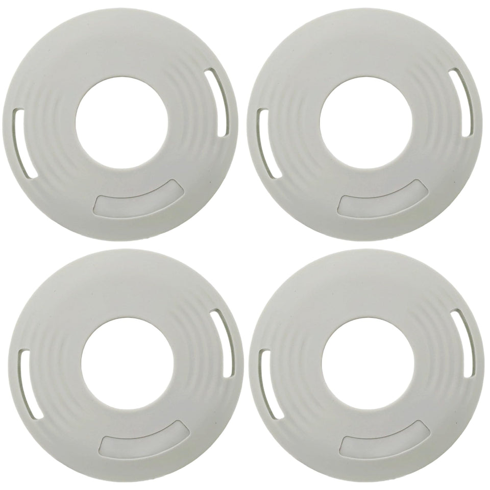 LZXQYMX trimmer head cap front view with quick snap-in compatibility.
