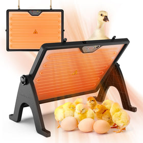 M-CONFETTI-DEN chicken coop heater 360° rotation distributes even warmth.