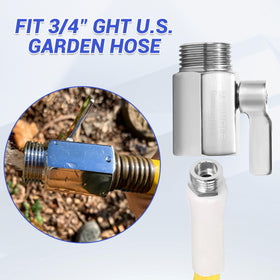 M MINGLE valve with large aperture delivers strong water flow