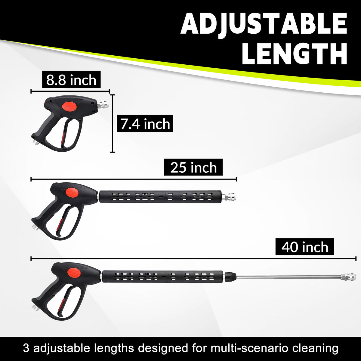 M MINGLE M22-14mm fittings closeup, compatible connection detail.